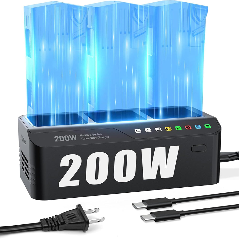 LKTOP DJI Mavic 3 Series 200W Battery Charger