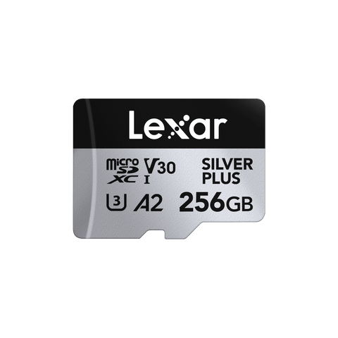 Lexar Professional SILVER PLUS 256GB U3 A2 V30 microSDXC