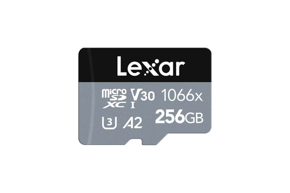 Lexar Professional 1066x 256GB U3 A2 V30 microSDXC