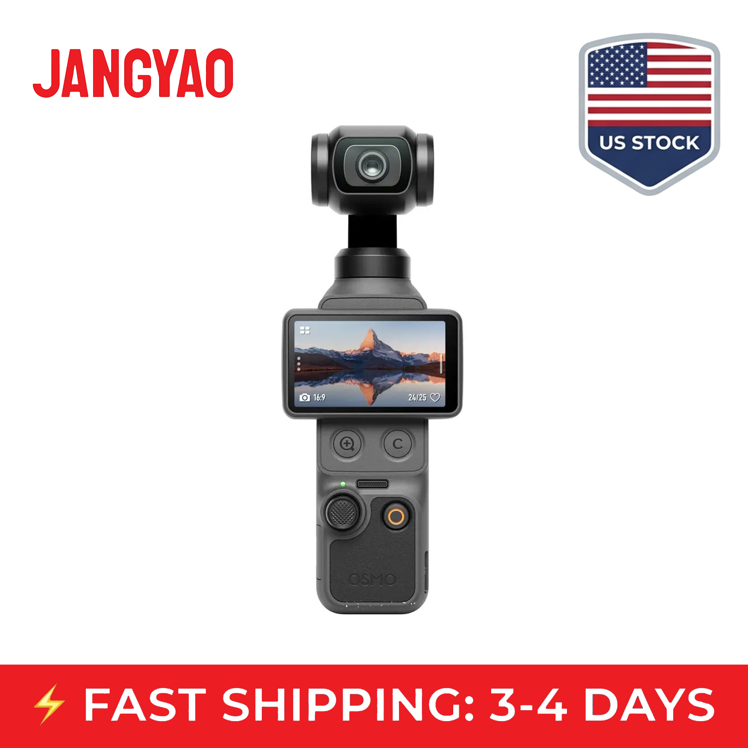 DJI Osmo Pocket 4 - 1" CMOS 4K 240fps, 3-Axis Gimbal Stabilizer, Handheld Gimbal Camera
