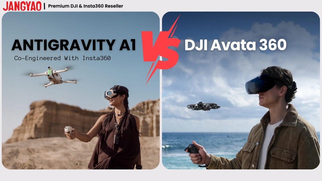 DJI Avata 360 vs Antigravity A1: Which 360° Drone Should You Buy in 2026?