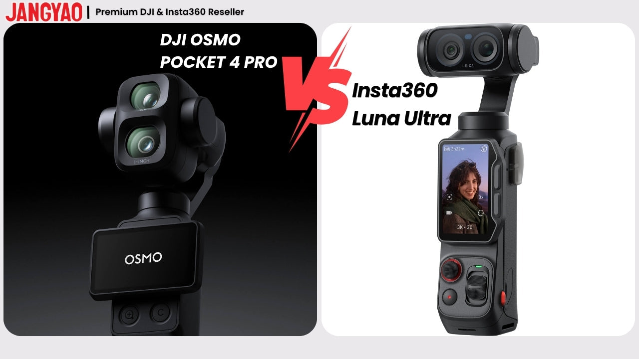 DJI Osmo Pocket 4P vs Insta360 Luna Ultra: Which One Can You Actually Buy in the U.S.?