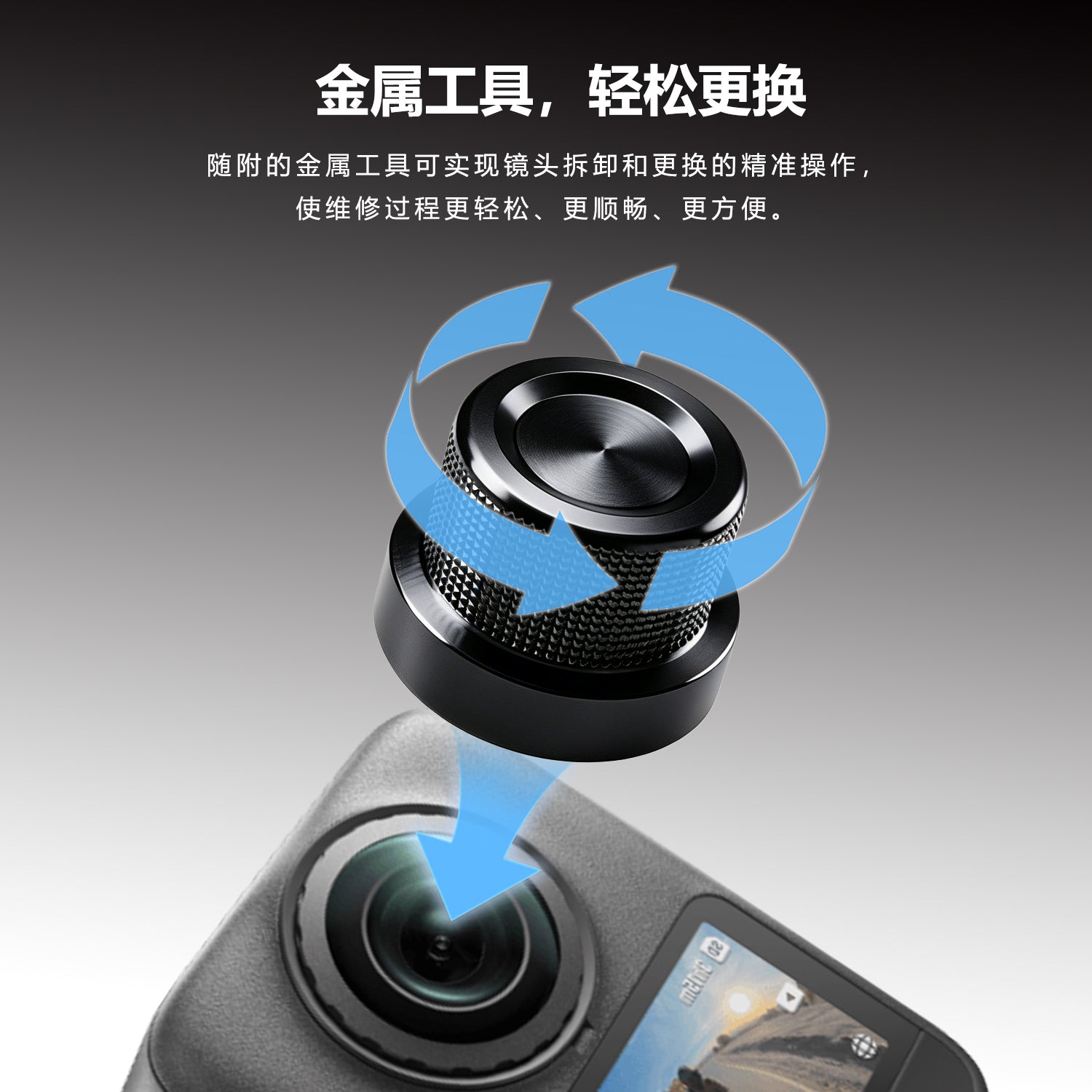 DJI Osmo 360 II Replacement Camera Lens