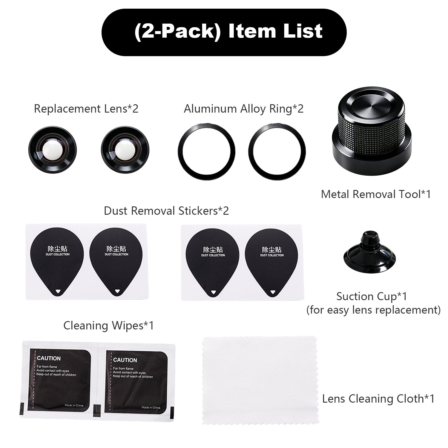 DJI Osmo 360 II Replacement Camera Lens