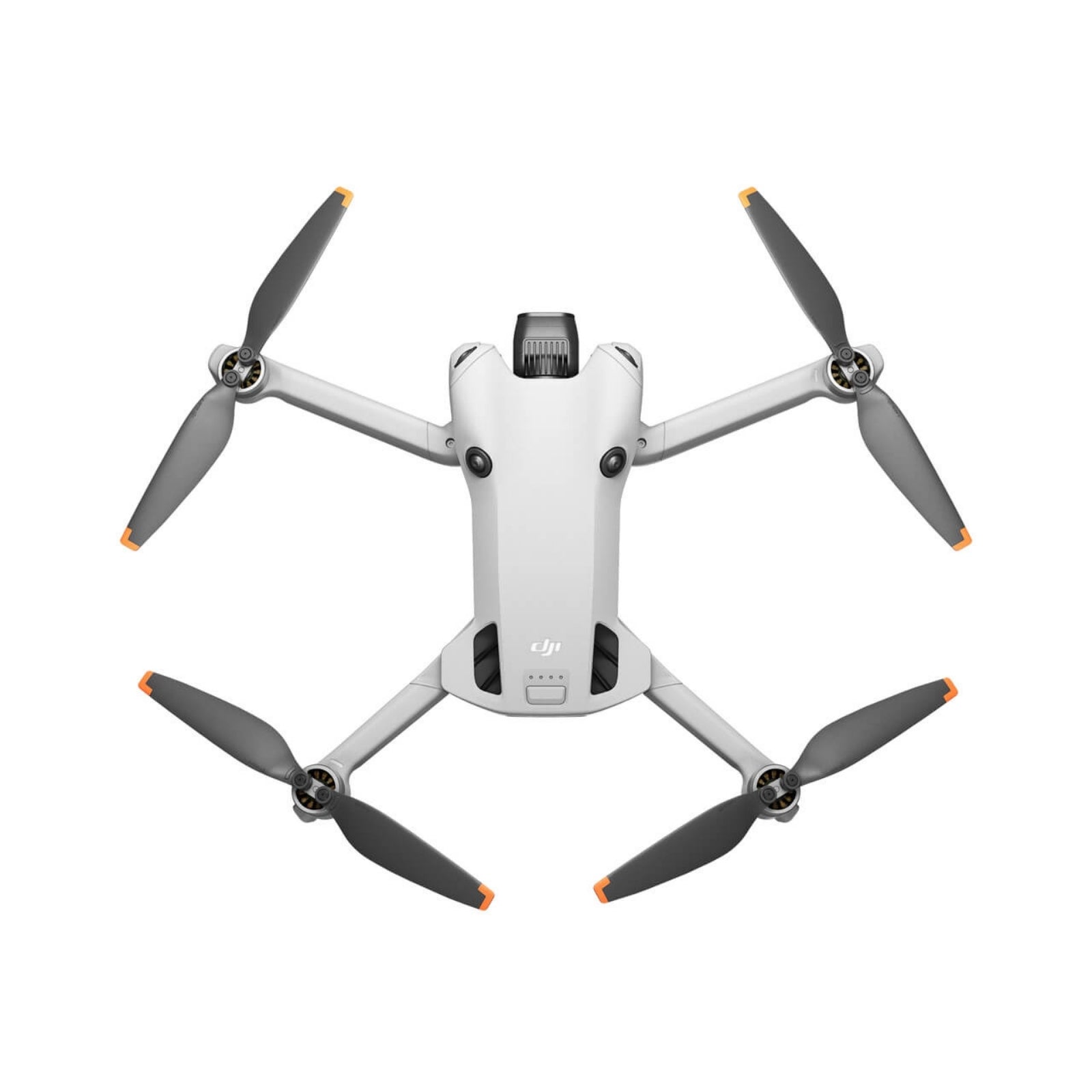DJI MINI 4 PRO UP RIGHT VIEW WHITE BOARD BACKGROUND