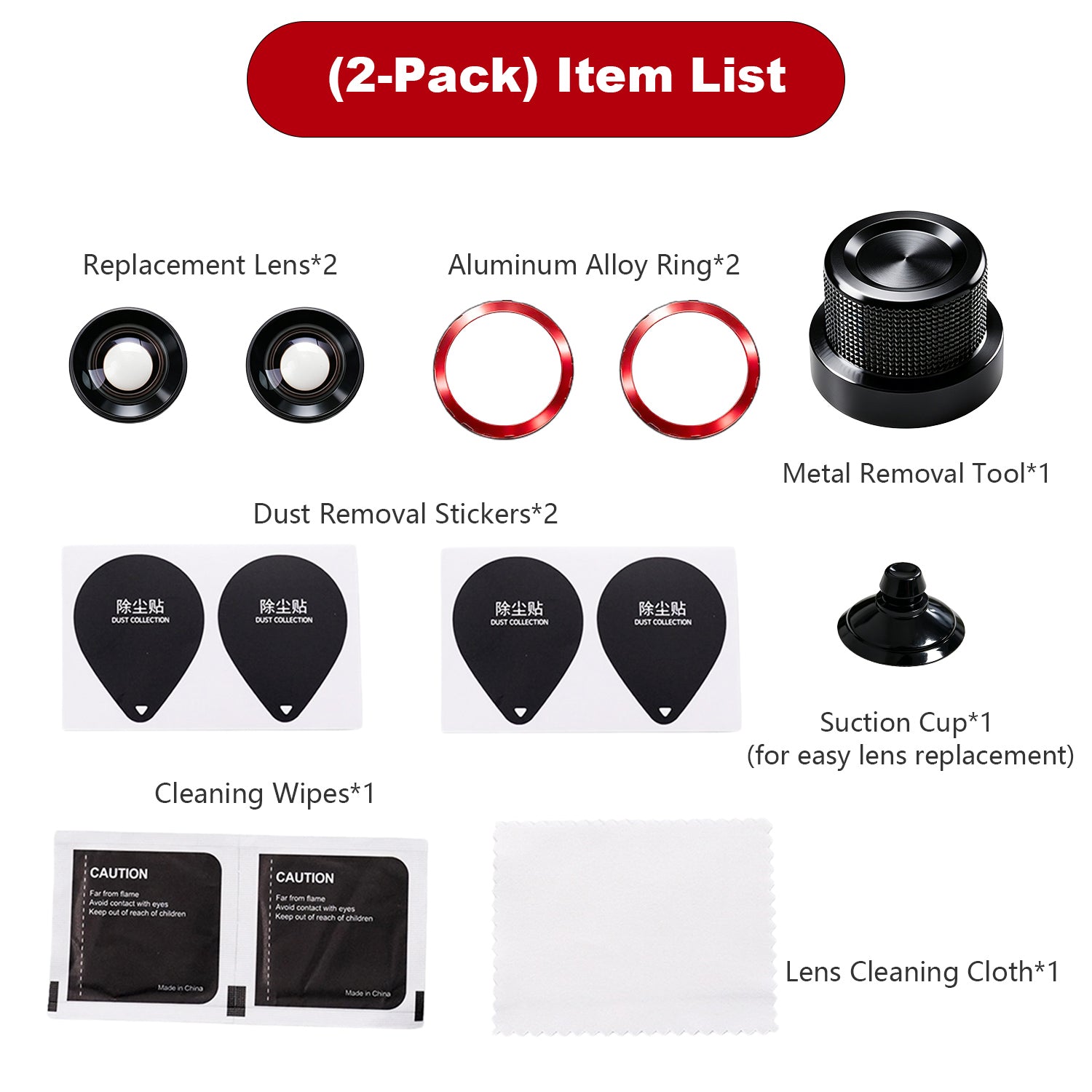DJI Osmo 360 II Replacement Camera Lens