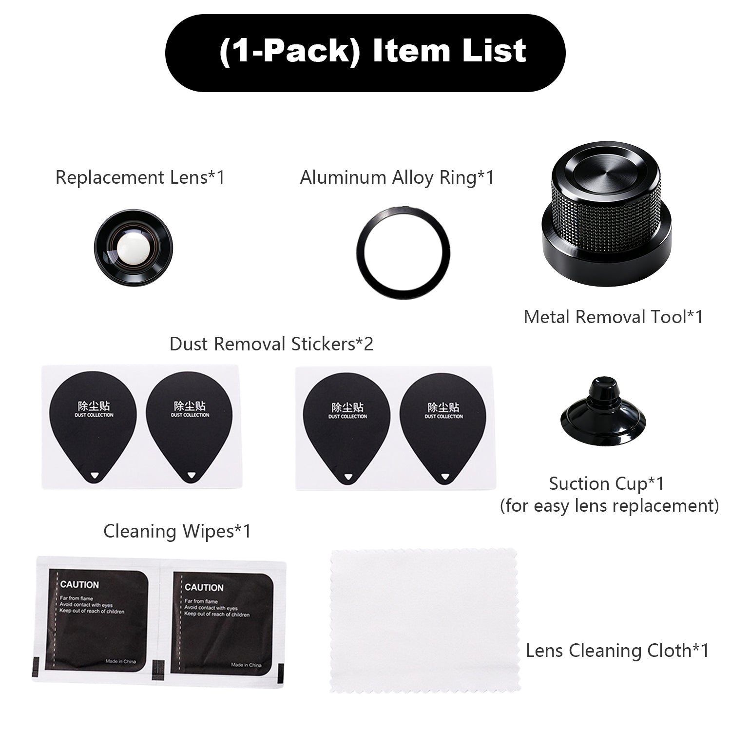 DJI Osmo 360 II Replacement Camera Lens
