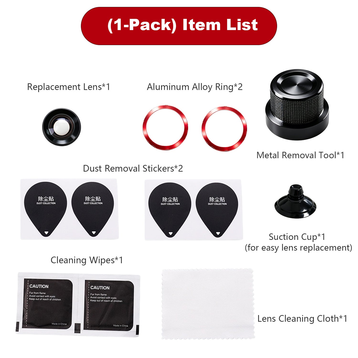 DJI Osmo 360 II Replacement Camera Lens