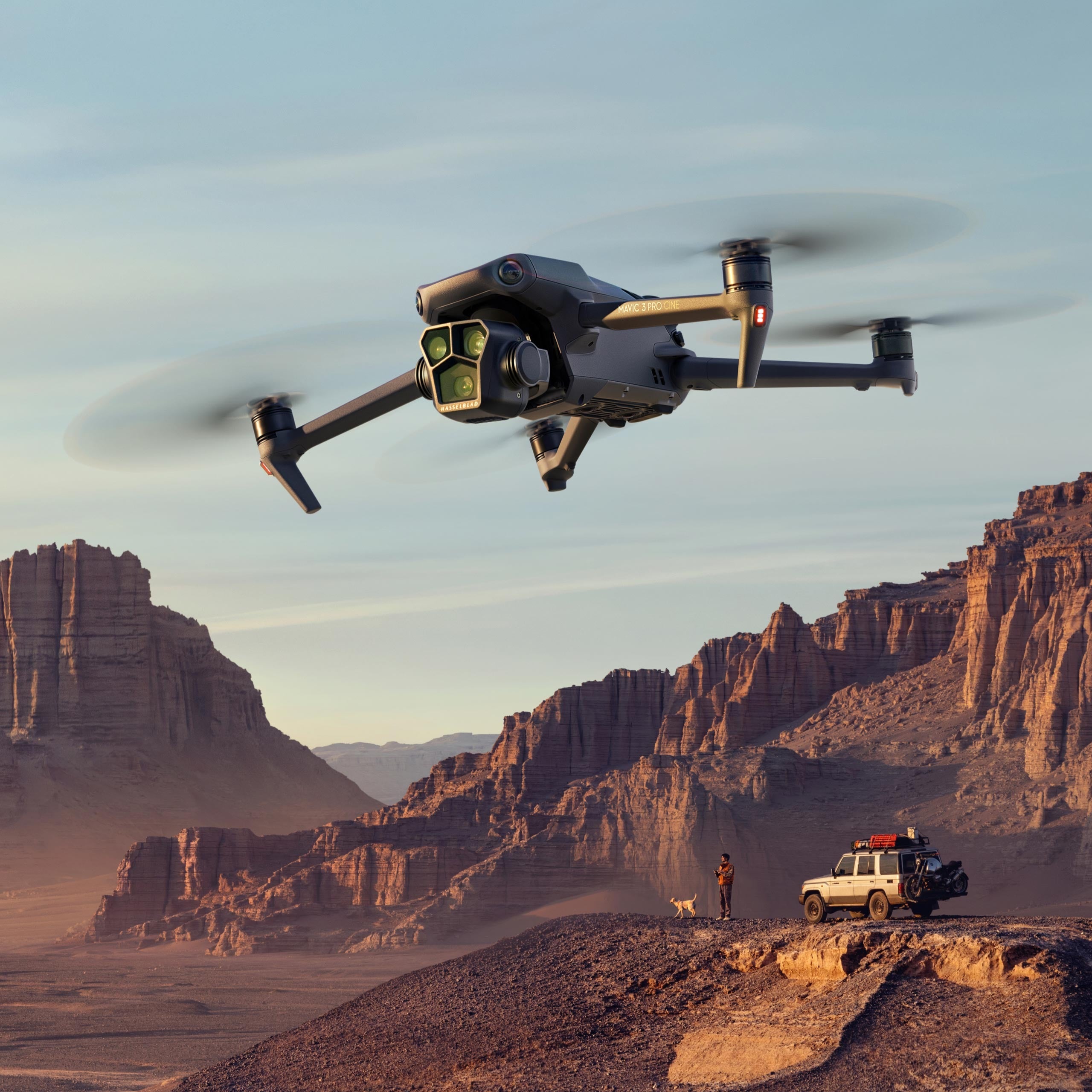 DJI Mavic 3 Pro - Tri-Camera Hasselblad Drone, 5.1K Video, 43-Min Flig