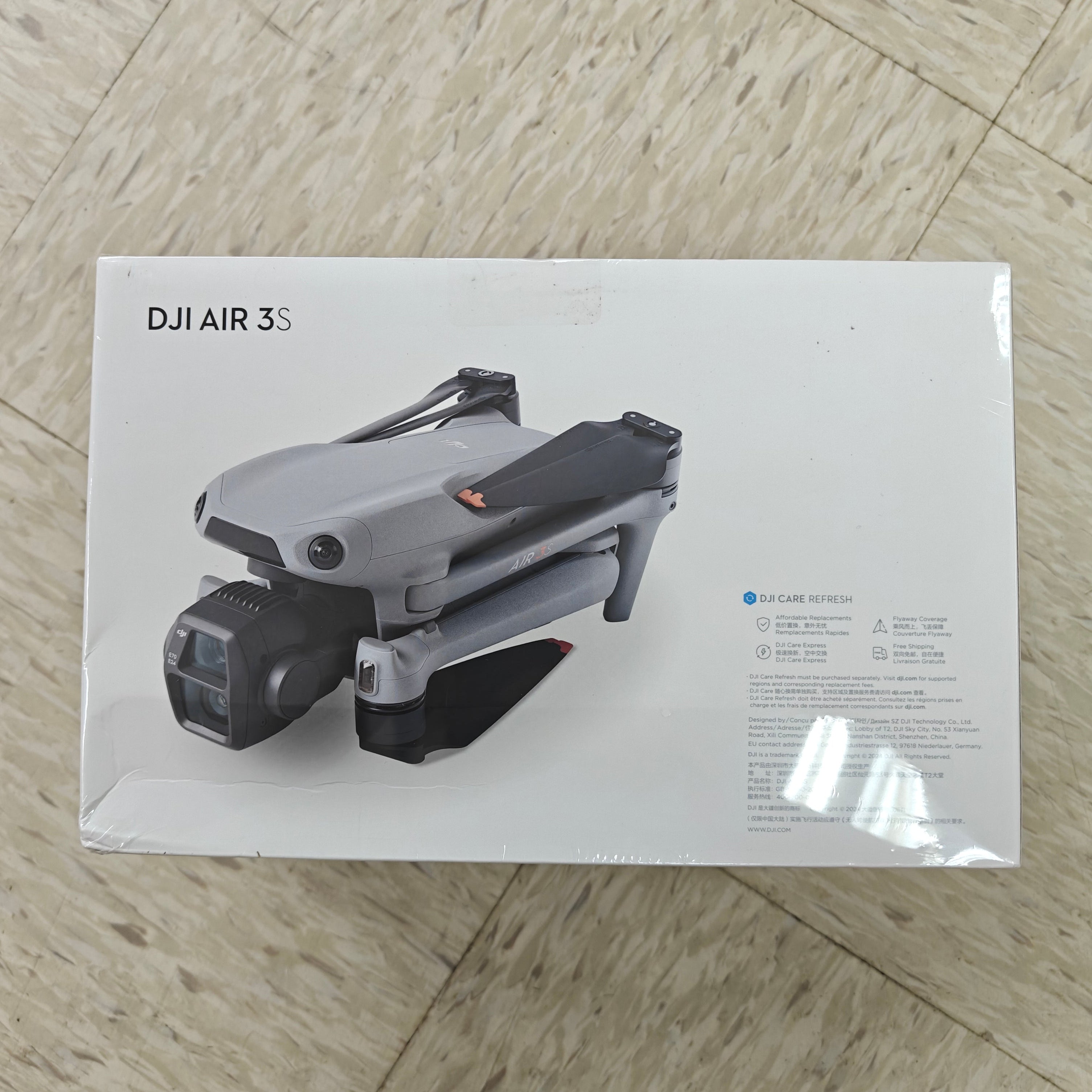 DJI Air 3S Dual-Camera 4K  (DJI RC-N3) - Certified Refurbished