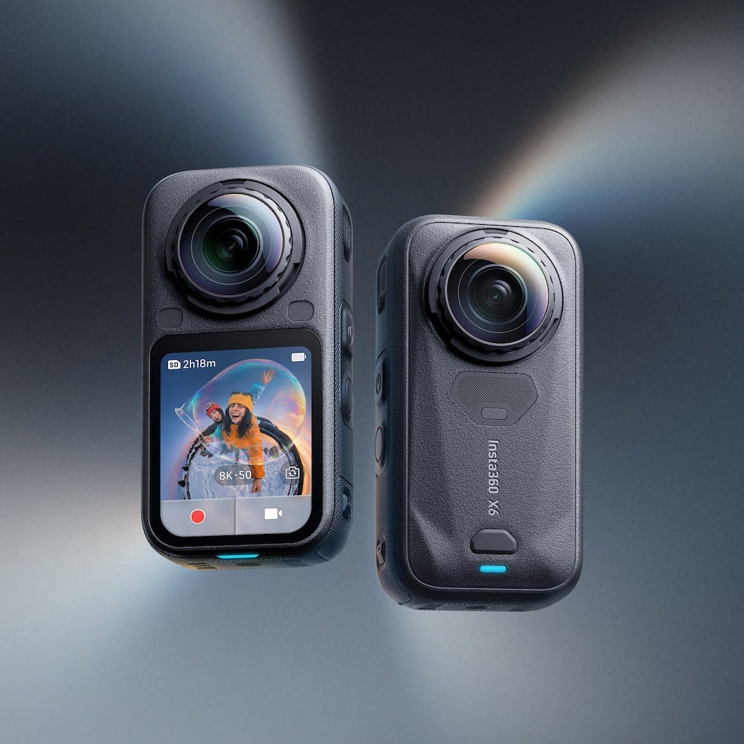 Insta360 X6 8K Waterproof 360 Action Camera with 1/1.1" Sony Sensors