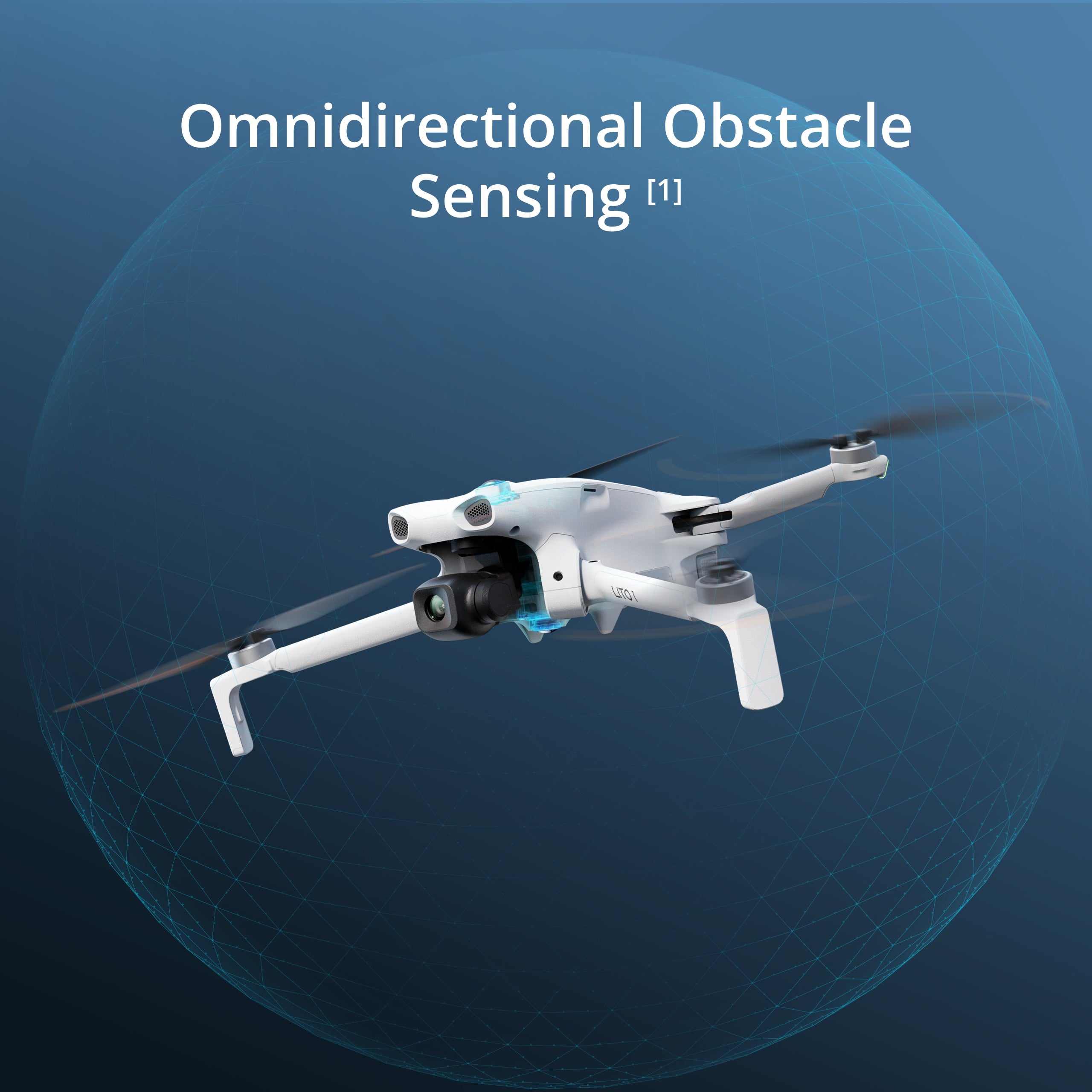DJI Lito 1 - Omnidirectional Obstacle Sensing, 1/2″ CMOS, 4K Video, 8K Image, Under 249 g