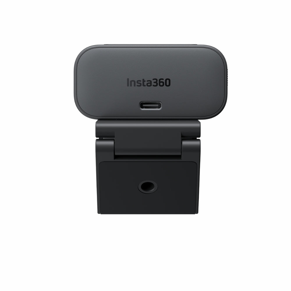 INSTA360 LINK 2C PRO 4K AI WECAM, BACK VIEW, Insta360 device on a white background
