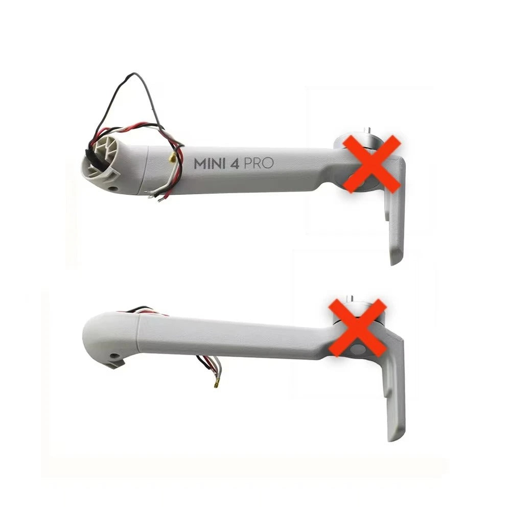 Original DJI Mini 4 Pro Arm Shell With Bad Motor