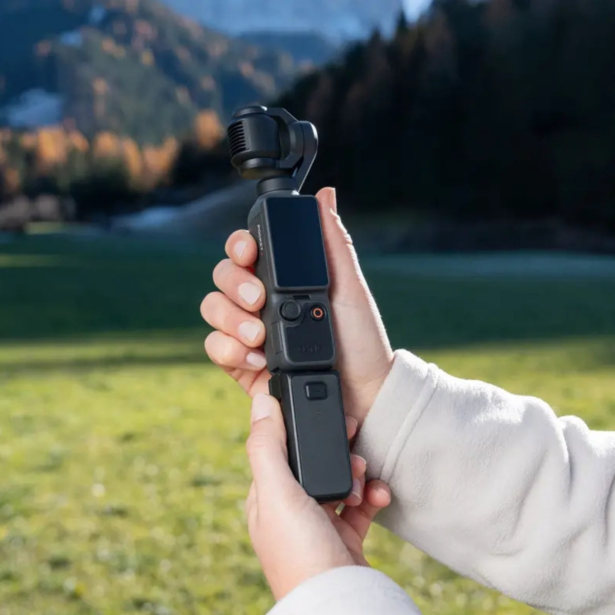 DJI Osmo Pocket 4 Battery Handle | +150Min Runtime, Hot Swap, USB-C Audio Port — Create Without Limits