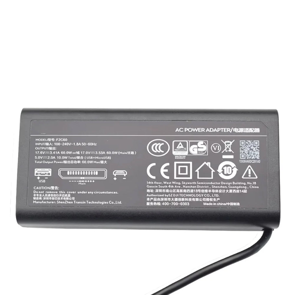Original DJI Mavic 2 Series Battery Charger With Cable