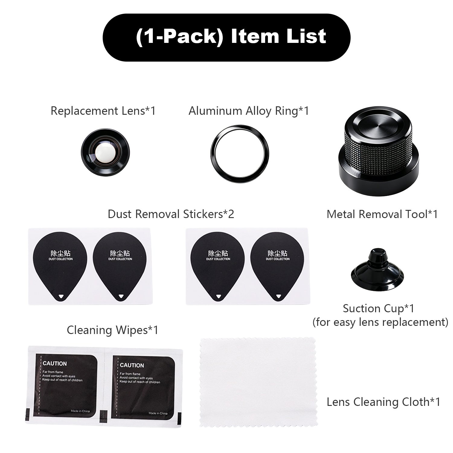 DJI Avata 360 Lens Replacement Kit | Jakoly
