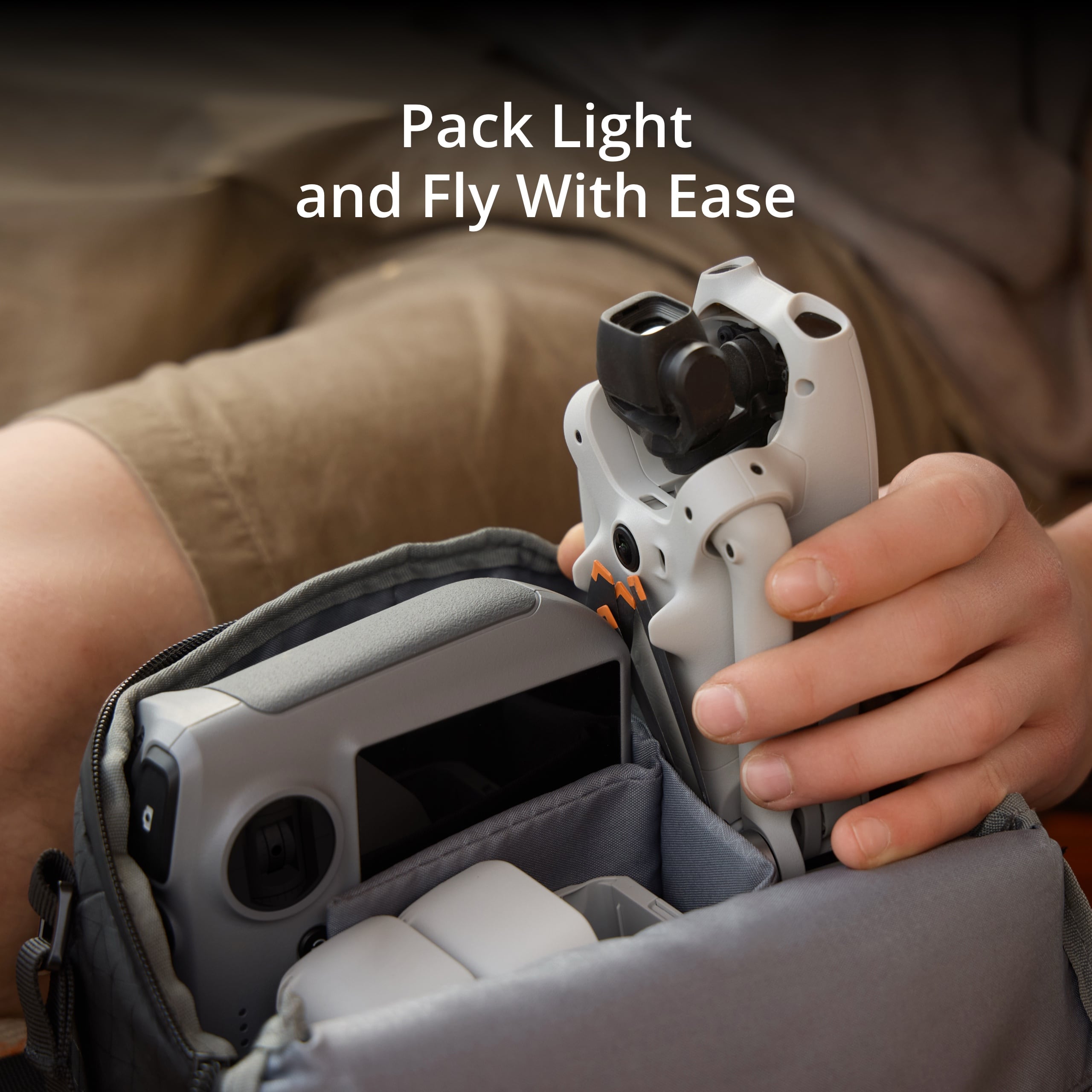 DJI Lito X1 - 4K/100fps Camera Drone, 1/1.3″ CMOS, Forward-Facing LiDAR, Beginner, Under 249g, 52-Min Flight