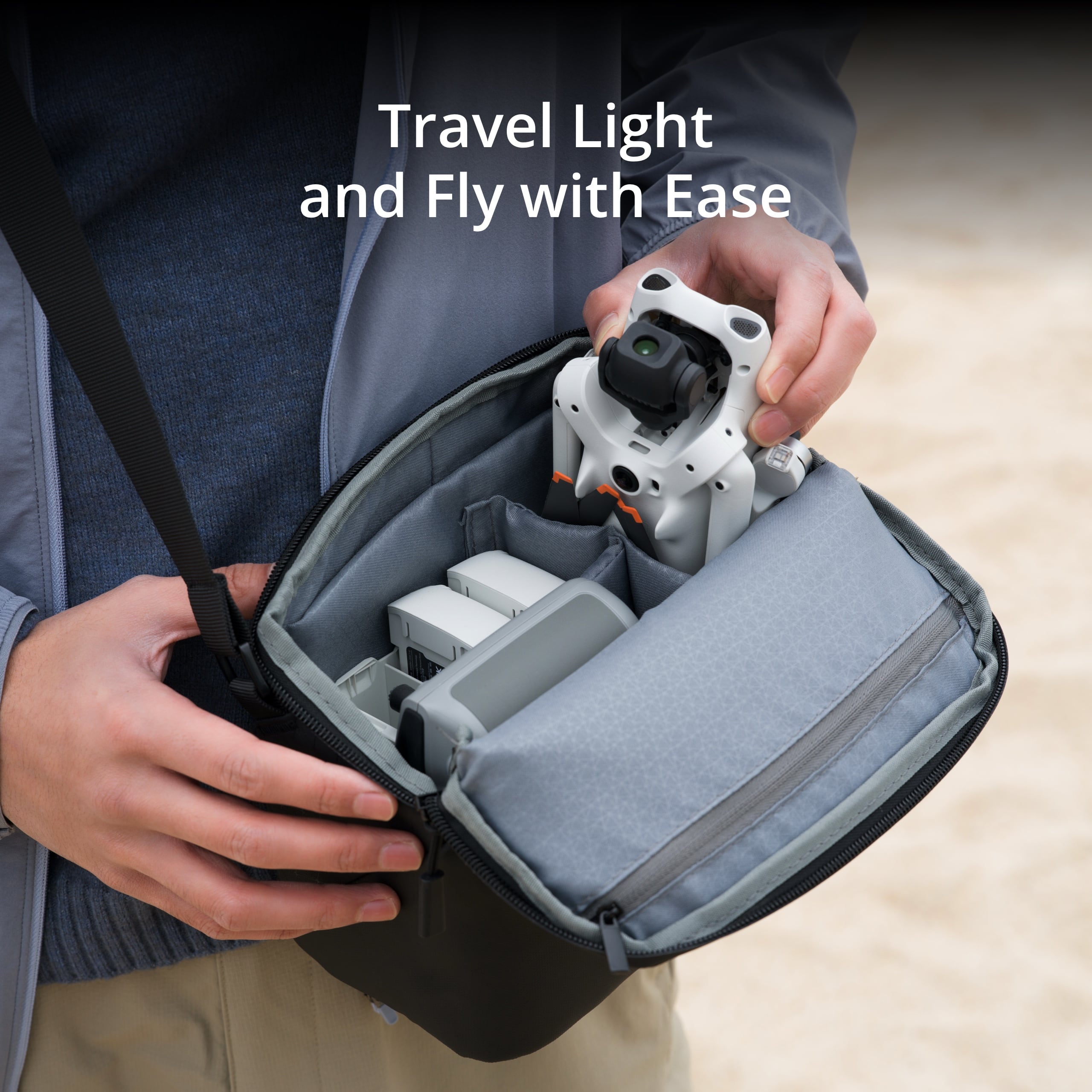 DJI Lito 1 - Omnidirectional Obstacle Sensing, 1/2″ CMOS, 4K Video, 8K Image, Under 249 g