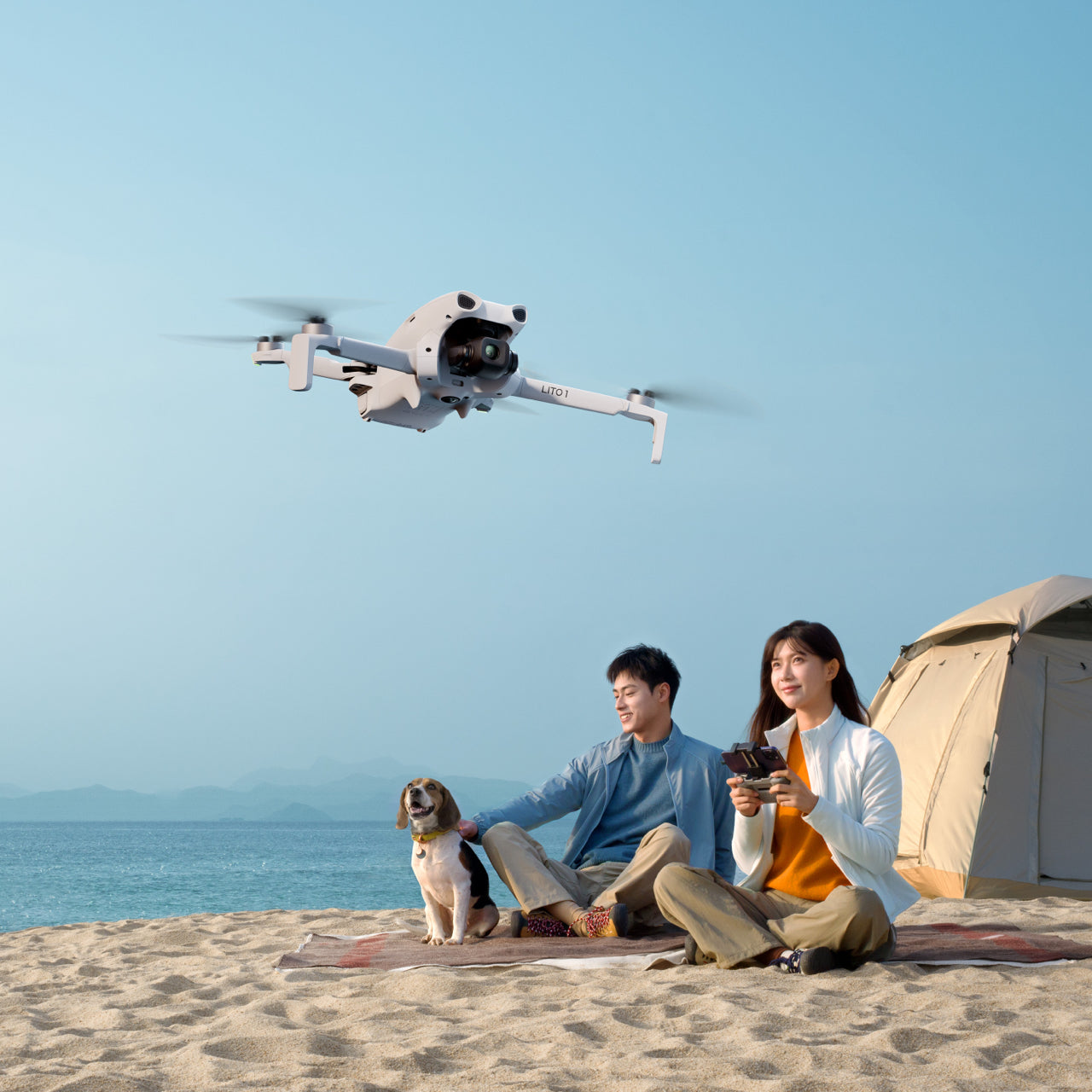 DJI Lito 1 - Omnidirectional Obstacle Sensing, 1/2″ CMOS, 4K Video, 8K Image, Under 249 g