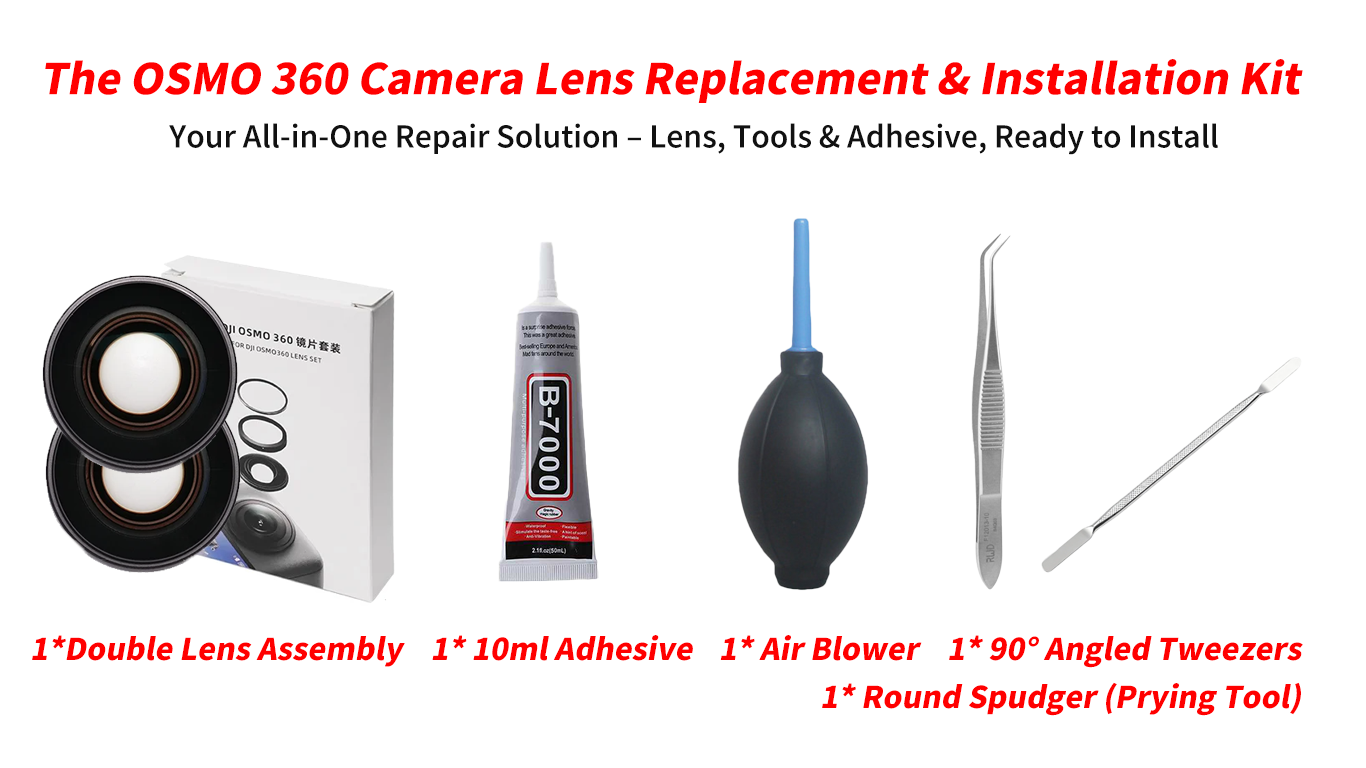 Replacement Lens for DJI Osmo 360 Camera